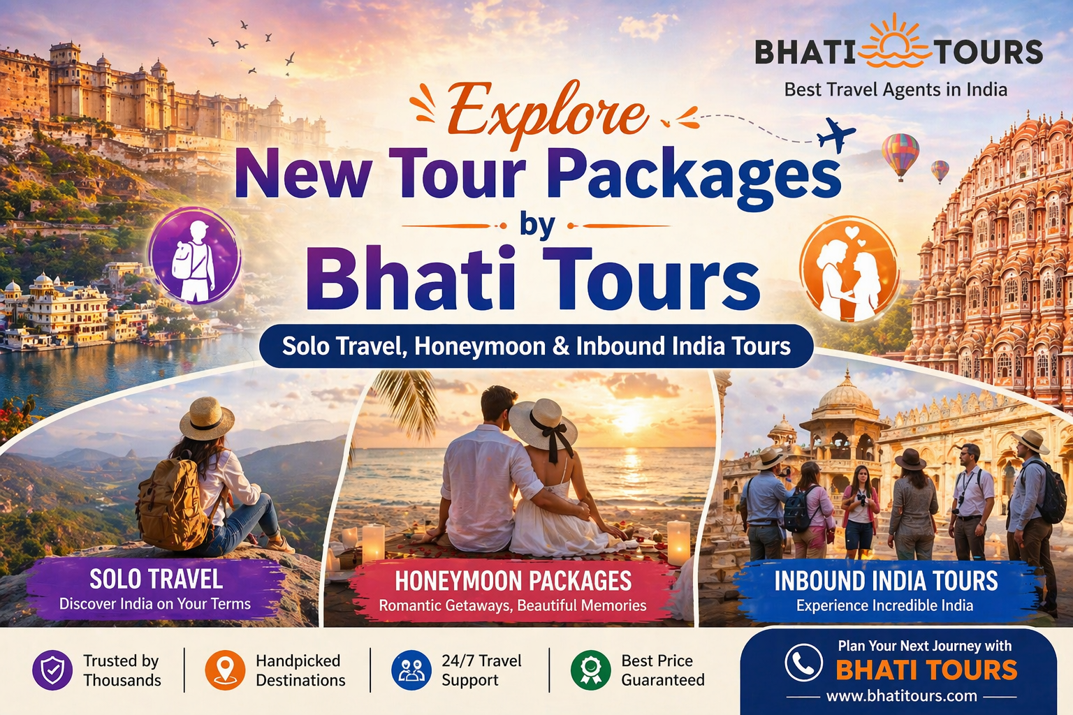 new tour packages by Bhati Tours